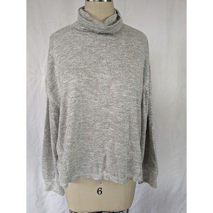 Women's Universal Thread Long Sleeve Cropped Turtleneck Sweater Size Large NEW